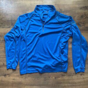 PING Performance Blue Quarter Zip Pullover | Size Large | Golf Athletic Long Sle